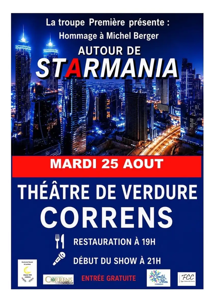 Autour de Starmania - Correns (83) - Le 25-08-2026