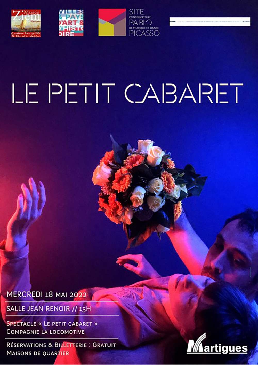 Le Petit Cabaret | Chagall - Compagnie La Locomotive - Martigues - Le 18-05-2022