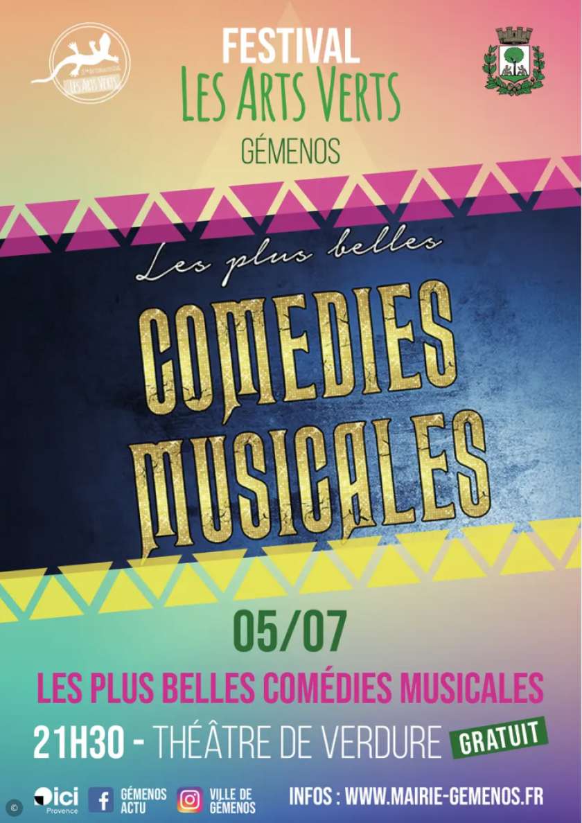 Les plus belles Comédies Musicales - Gémenos (13) - Le 05-07-2025