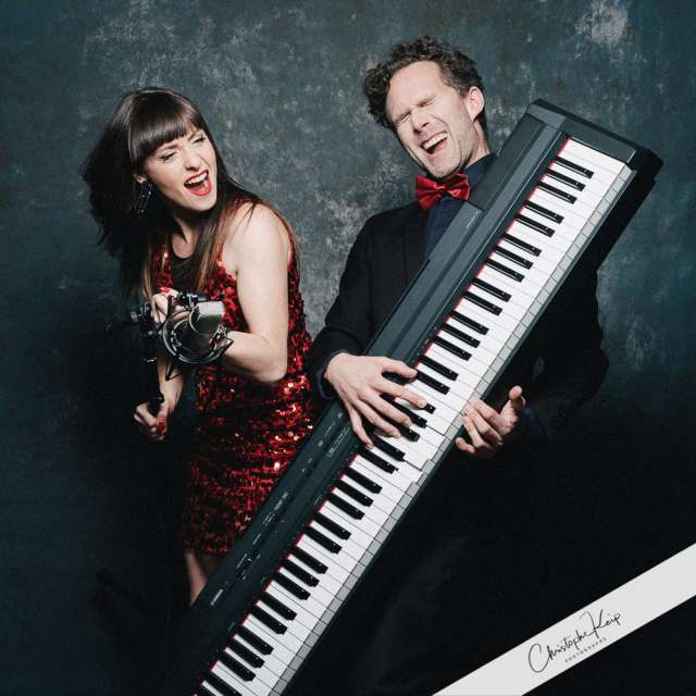 Popopop-Duo - Fête de la Musique 2023 - CMA CGM - Marseille, le 21-06-2023