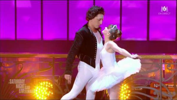 Gad Elmaleh et Anne-Céline Pic-Savary - Gad et la Danse Classique - Saturday Night Live 2017